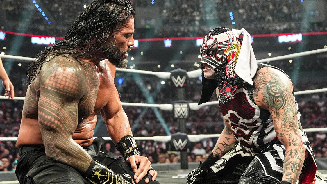 wrestleaj_'s tweet photo. WWE officials reportedly view Penta as a legitimate main eventer deserving of a top-card spot.

A Roman Reigns rematch isn’t planned, but their reception has sparked interest in a future PLE headline.

(Via @WrestleVotes On @FightfulSelect) https://t.co/WRzVz2znEX