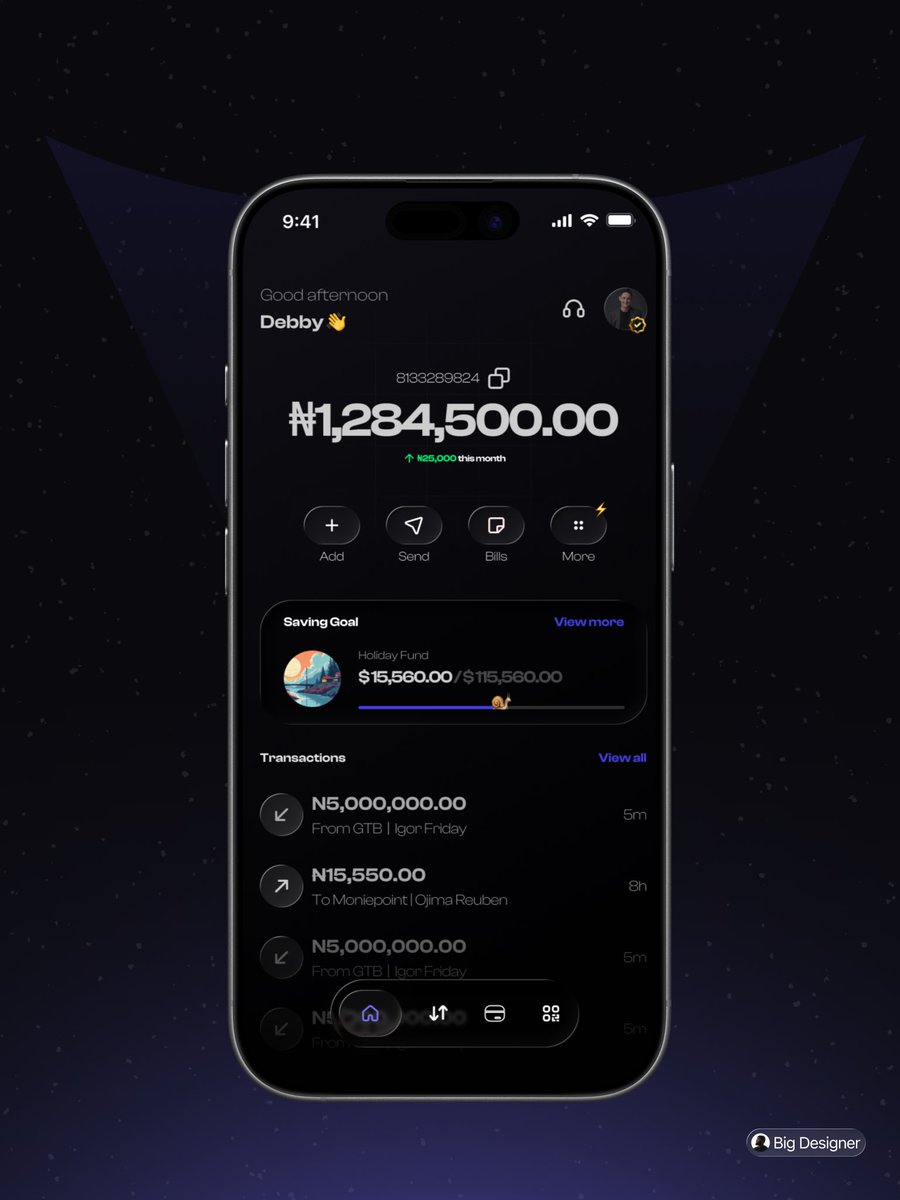 theigorfriday's tweet photo. Here is the results from my previous post ๐๐ฅ
Starting with a fintech app concept. Clean UI, simple experience, and a lot of attention to detail.
#DesignTok #UIDesign #ProductDesign #FigmaDesign #UXDesign #30DayChallenge #FintechDesign #DesignerTok https://t.co/FE5w4e5Ni9