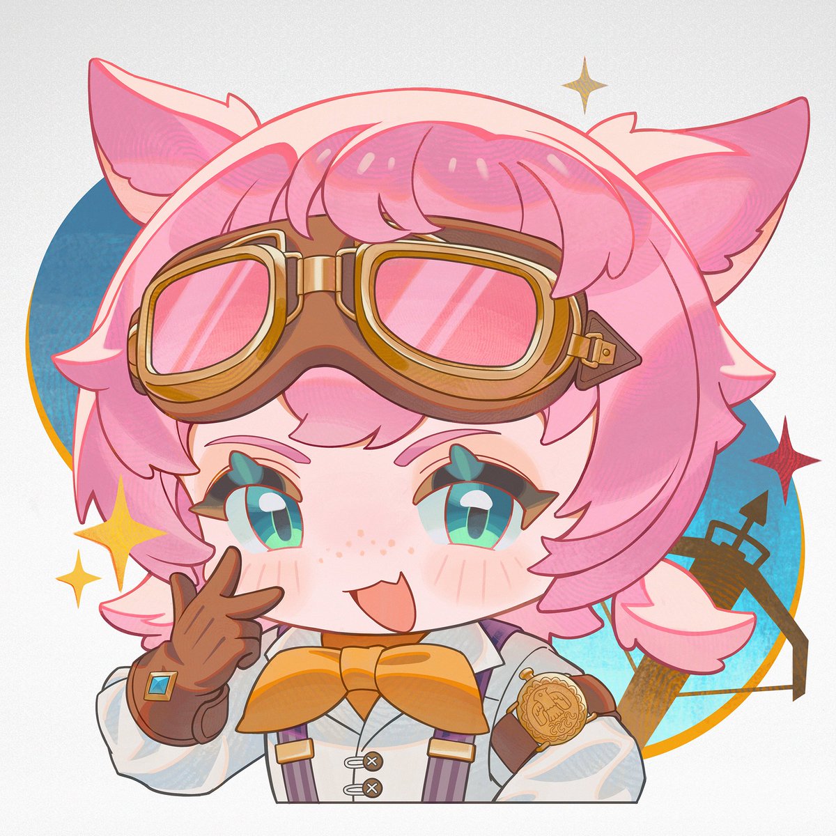 atkni's tweet photo. Changing job to Bastion so I can protect Visna's smile with two shields 🗣️ https://t.co/mrUl8zQUlA
