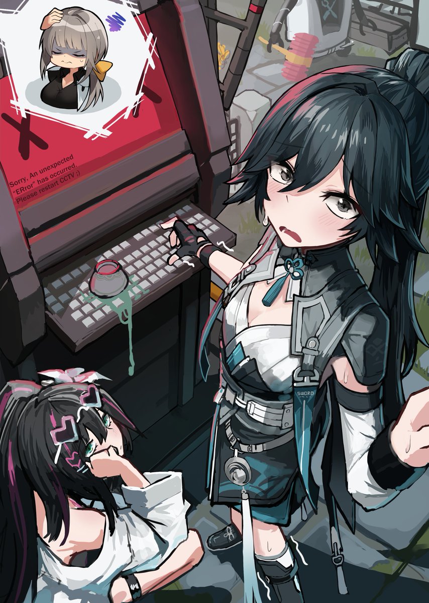 Nanamilem's tweet photo. 去年のエタリタ合同に寄稿させて貰ったイラストです

#ER_Fanart #EternalReturn https://t.co/qREXfDdNdC