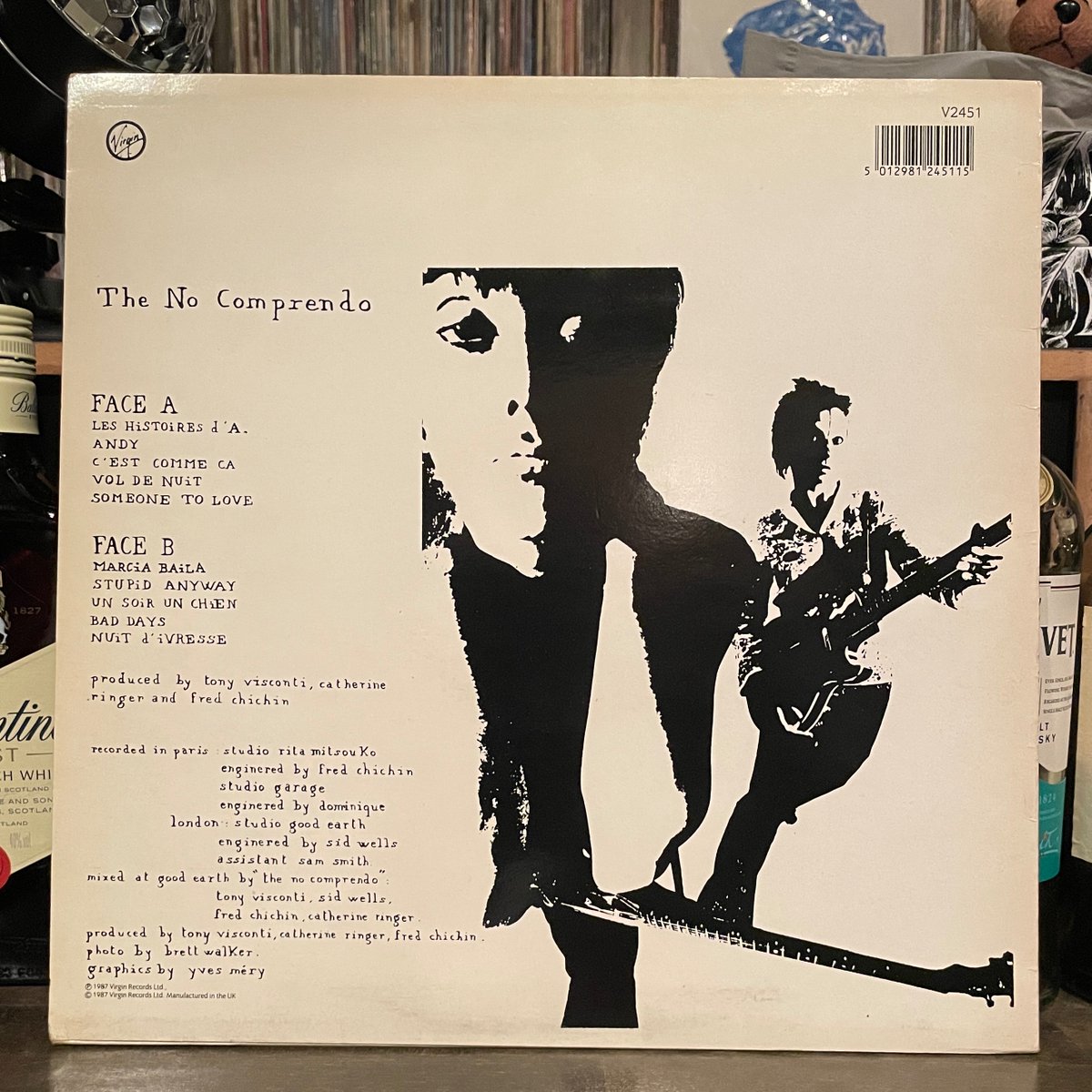 MILEHIGHCLUB202's tweet photo. ほなLPいきます
LES RITA MITSOUKO / THE NO COMPRENDO [’86 Virgin --- V 2451] ripcr
#catherineringer #LesRitaMitsouko #theNoComprendo #fredchichin #TonyVisconti #listeningbar #vinylbar #musicbar #レコードバー #ミュージックバー #mhc18092026
https://t.co/ALeXXmNcqe https://t.co/M3OJKsFueV
