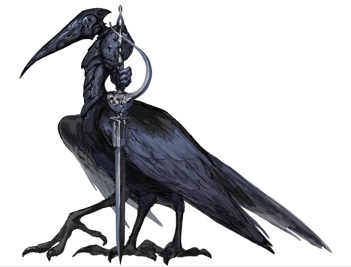 huyu_pm04's tweet photo. 🐦‍⬛⚔️ https://t.co/pujmPVMmZC
