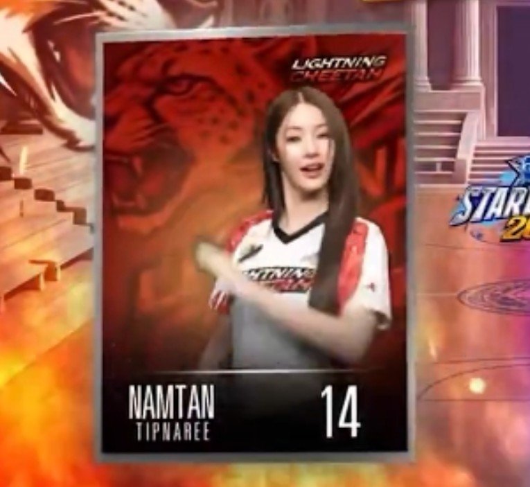 namtanfilmss's tweet photo. Film confirmed that it's really her birth date on Namtan's jersey😭😭 Namtan asked  Film which number she likes and Film said 14 ( film's birth date). And Namtan chose it as her starlymplic jersey number !! They are so in love with each other 🫠🙌��

#NamtanFilm #น้ำตาลฟิล์ม  https://t.co/UkLp5Wpa4Q