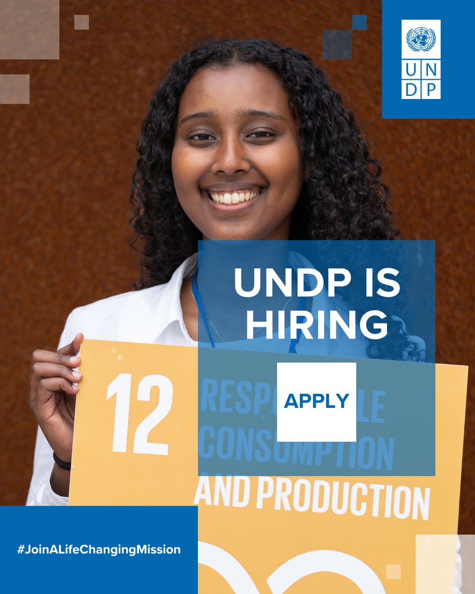 UNDPCareers's tweet photo. π’ Do you want to #JoinALifeChangingMission?
β‘οΈ UNDP offers globally a wide range of opportunities for young, talented individuals.
β
6 internships are now available @UNDP.
πΌ Explore this weekβs vacancies: https://t.co/4Zh6bp8Iv2 https://t.co/4pX2hxC0Rn