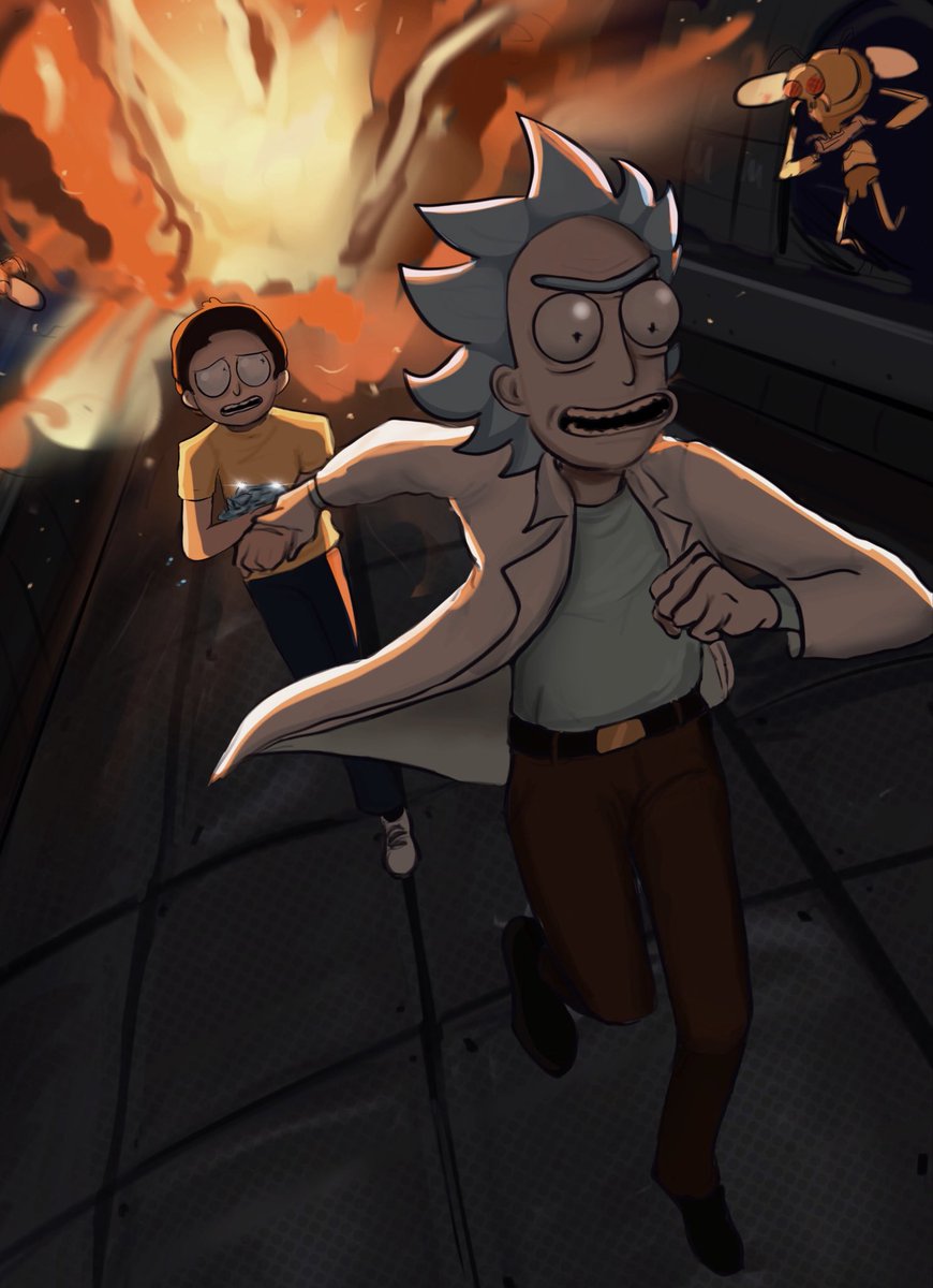 welgmeat's tweet photo. don’t mind the repost, I just found a small mistake and fucking deleted everything 
#rickandmorty #rickc137 https://t.co/H7s5uK7i6N