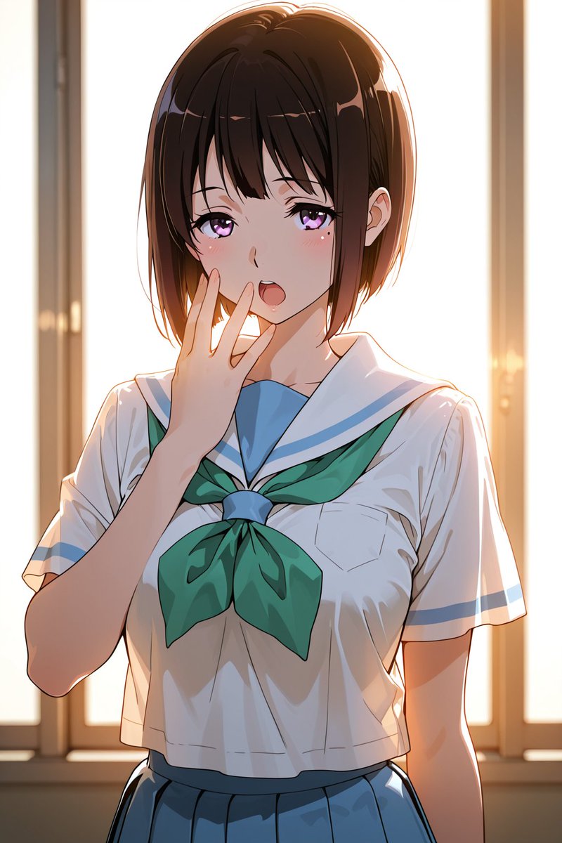 Variablebe63325's tweet photo. ユーフォの香織パイセン好き☺️かわいいしなんか後輩に慕われ過ぎて巻き込まれる感もありって、将来でダメ男量産機になってそうな気がずる所も含めて好き😍 https://t.co/q6Q0tAXEnL