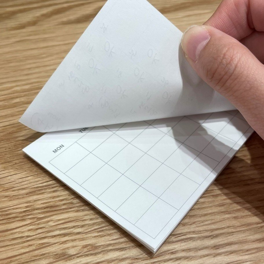 muji_net's tweet photo. 自分で日付を書き込んで使える、「スケジュール付箋紙」です。

https://t.co/Y9c1Q9daAX https://t.co/wpha6I5feZ
