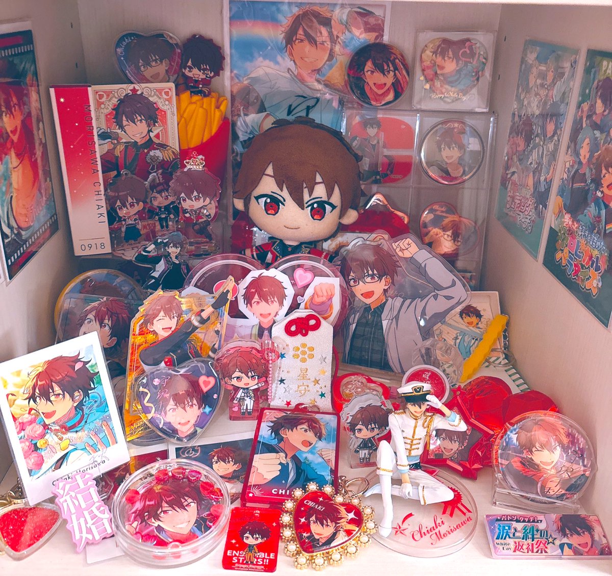 onigiri517's tweet photo. - ̗̀ 🎂𝐇𝐚𝐩𝐩𝐲 𝐁𝐢𝐫𝐭𝐡𝐝𝐚𝐲 𝐜𝐡𝐢𝐚𝐤𝐢🎂  ̖́-

ALWAYS HERO❣️

ずーーーーっと大好き❤️‍🔥
ヒーローになってくれてありがとう👍

2026.9.18

#守沢千秋生誕祭2026 https://t.co/JJ7OblDvqj