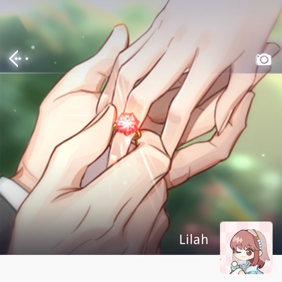 perperuna93's tweet photo. Lu Chen changed it for a dare but I'm leaving it. We are engaged now. #lnn https://t.co/ct4mzAud3H