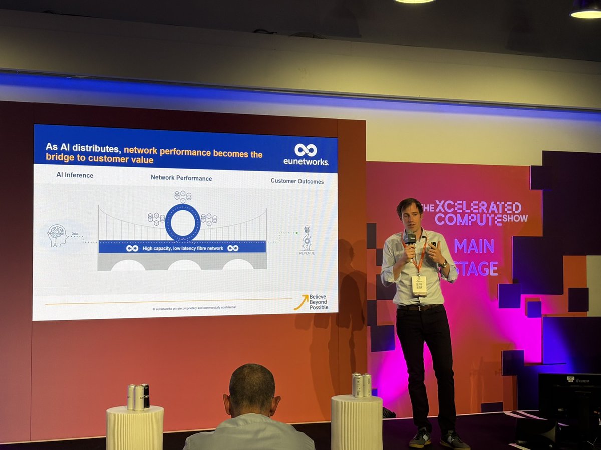 euNetworks's tweet photo. The Xcelerated Compute Show in photos 📸 

To find out more about how euNetworks can support your organisation with AI-ready infrastructure, reach out to us here: https://t.co/dk00F0iSdS https://t.co/jueQ3eagPW