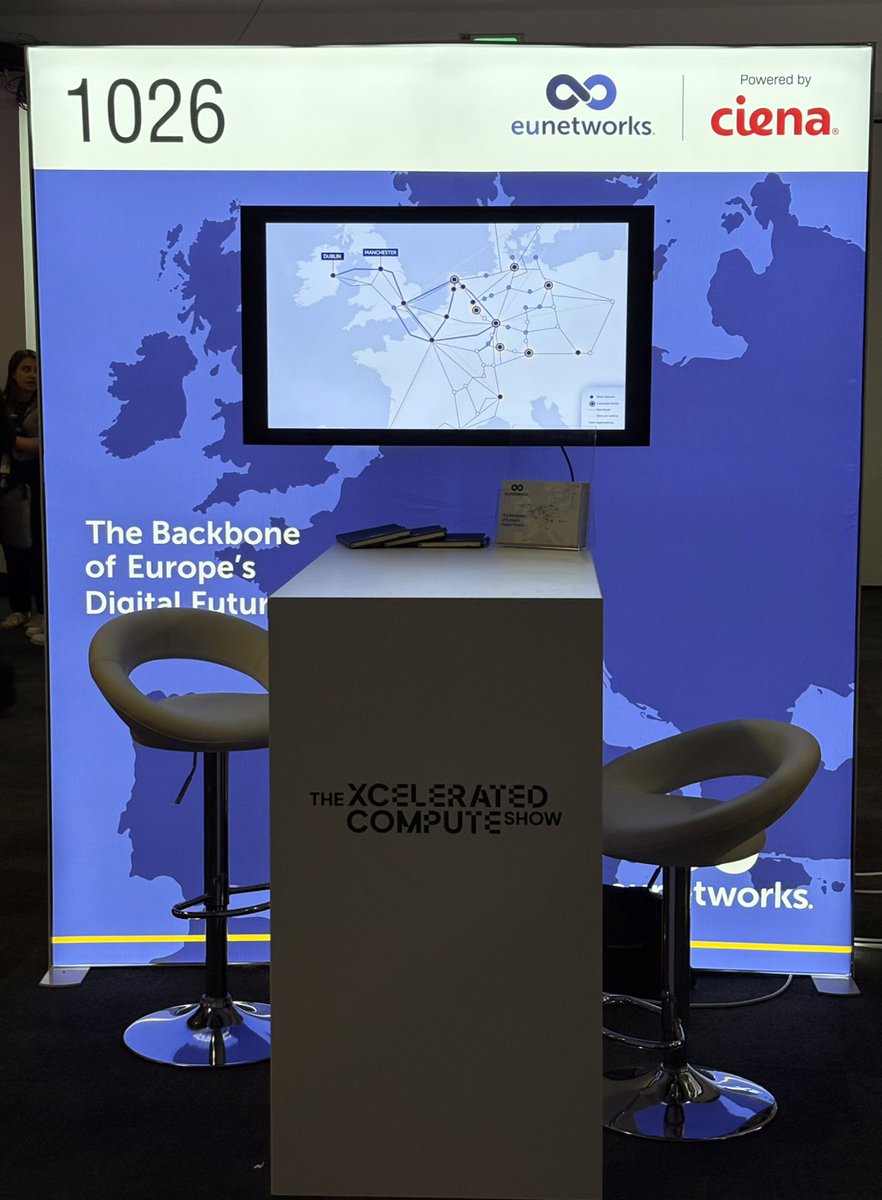 euNetworks's tweet photo. The Xcelerated Compute Show in photos 📸 

To find out more about how euNetworks can support your organisation with AI-ready infrastructure, reach out to us here: https://t.co/dk00F0iSdS https://t.co/jueQ3eagPW
