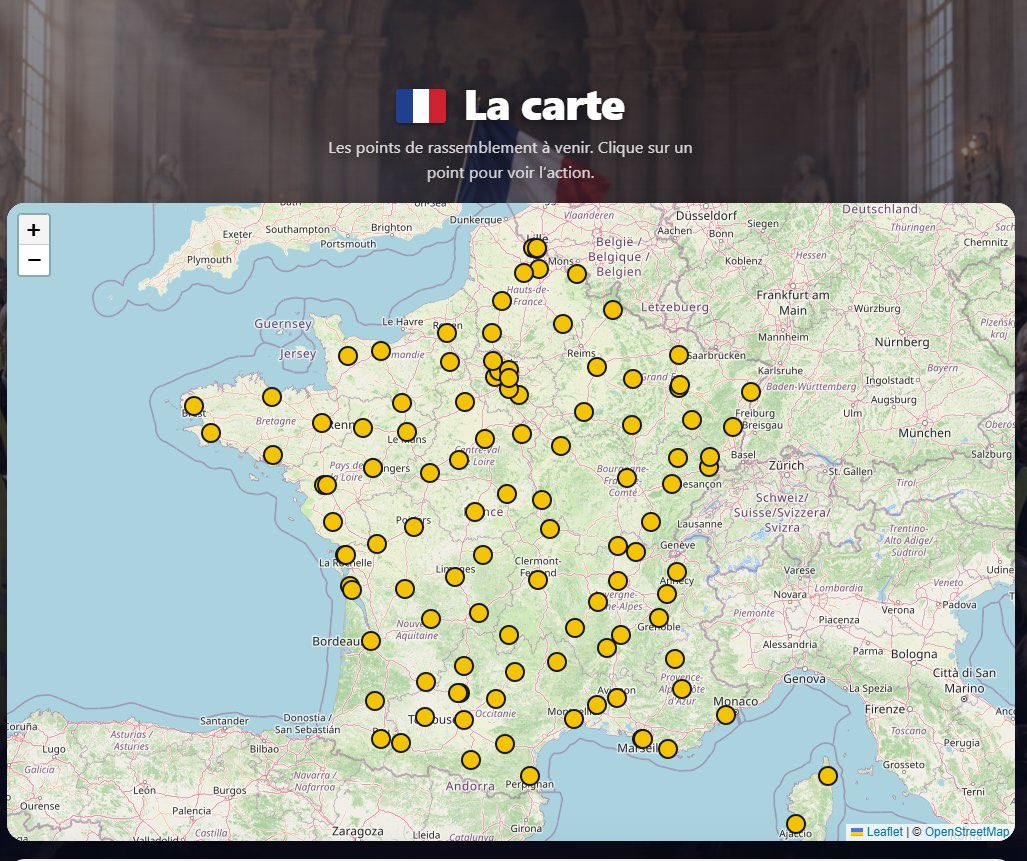 LeDirectInfo's tweet photo. 🟡🇫🇷 ALERTE INFO

- Ce week-end, les Gilets jaunes seront au rendez-vous partout en France 

⚡️ ORGANISEZ- VOUS massivement pour exprimer votre colère ⚡️ https://t.co/h1296SFCYk