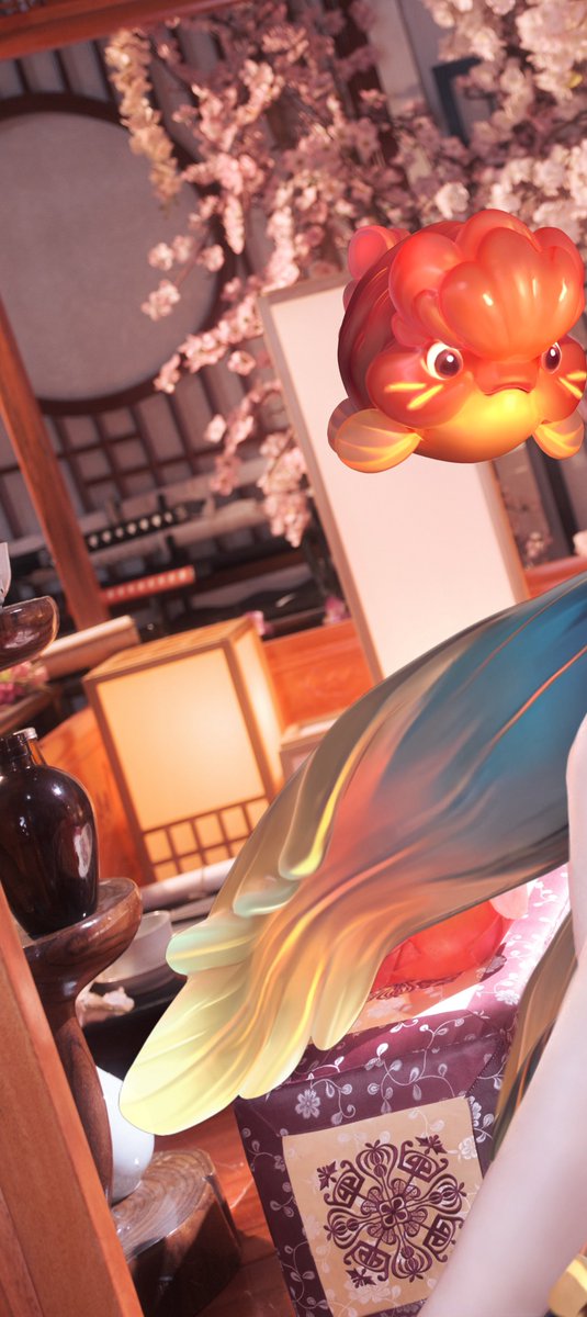 ming_m_m_'s tweet photo. 야간 개장 영혼의 꽃 온천 아리🦊
#LeagueOfLegends #Ahri https://t.co/9AeyC6f9ms