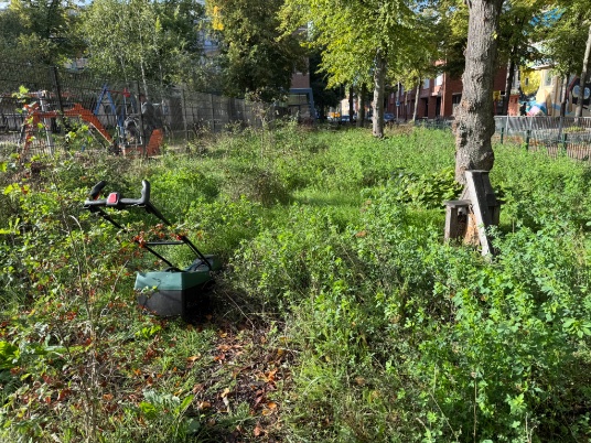 rinibiemans's tweet photo. Knippen, scheren, maaien en grazen… differentiëren naar een mooi herfstbeeld naar en voluptueus lentebeeld straks #park1943 #naardekapper #biocrow #iederseizoenanders https://t.co/WnHoUzu3ug