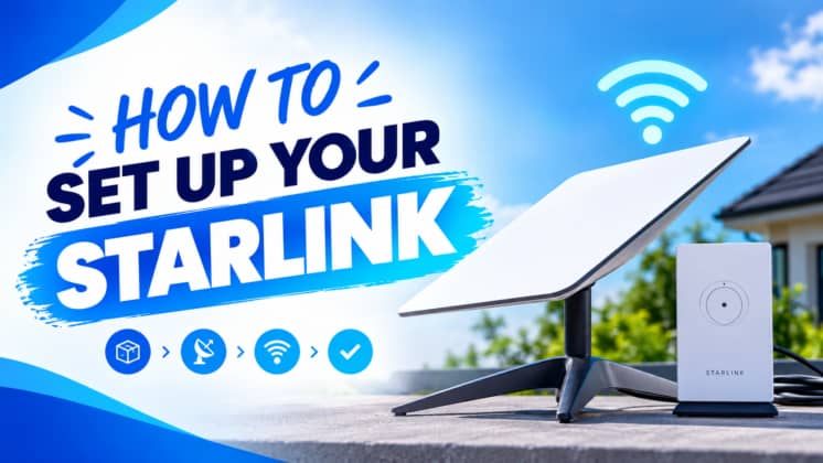 TechConvos19's tweet photo. Got Starlink but not sure where to start?

From finding the right spot to connecting the dish, setting up your Wi-Fi, and checking your connection, here’s a simple guide to get your Starlink up and running.

Read the full guide: https://t.co/GIoIBlmMpJ https://t.co/CP7M3dt79W