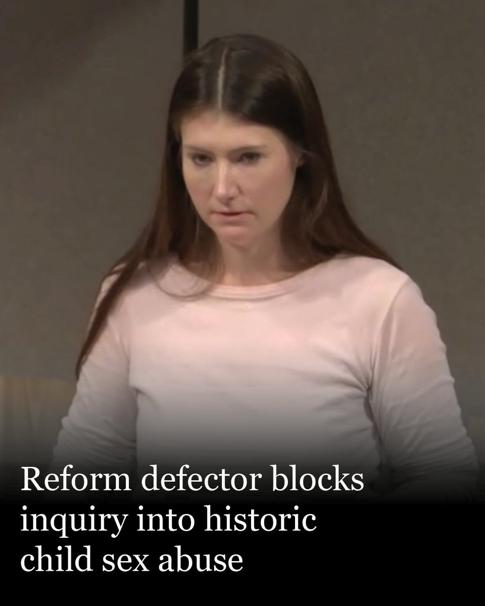 SeneddWaste's tweet photo. A Reform politician who defected to Plaid Cymru used her first vote in her new party to block an inquiry into historic child sex abuse in Wales. 

Sarah Cooper-Lesadd voted against a motion calling on the Grooming Gangs Inquiry to investigate Wales at the earliest opportunity.

📸Senedd Cymru