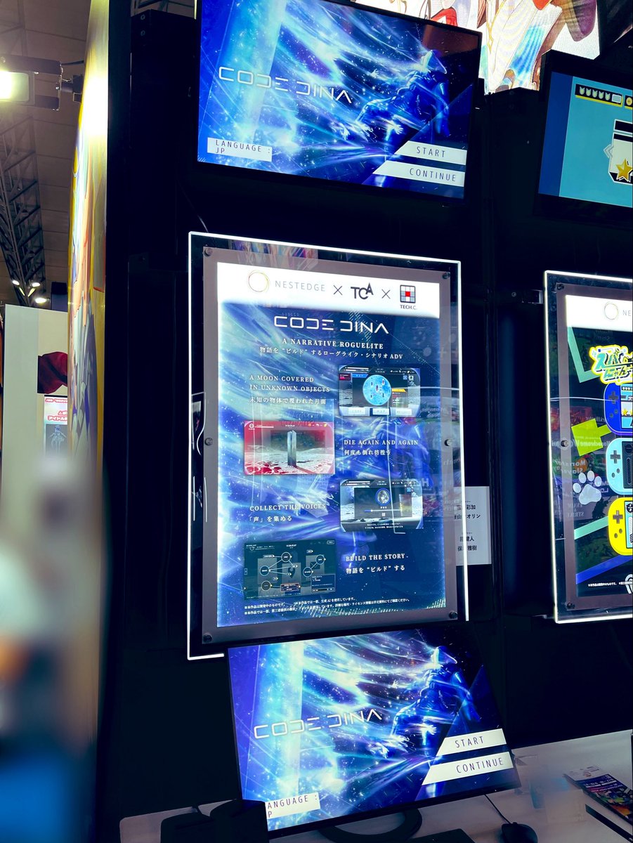 samurai___sho's tweet photo. 僕がキャラクター声優を担当させていただいている『CODE DINA』が
 #TGS2026 に出展されているので現地に行ってプレイしてきました.ᐟ.ᐟ

初めての東京ゲームショウ🎮！！！

ゲームに携わっているとかそういうの抜きで本当にこのゲーム好きだ、、、

早くみんなにもプレイしてもらいたい😭
#CODEDINA https://t.co/0zaDIldtU0