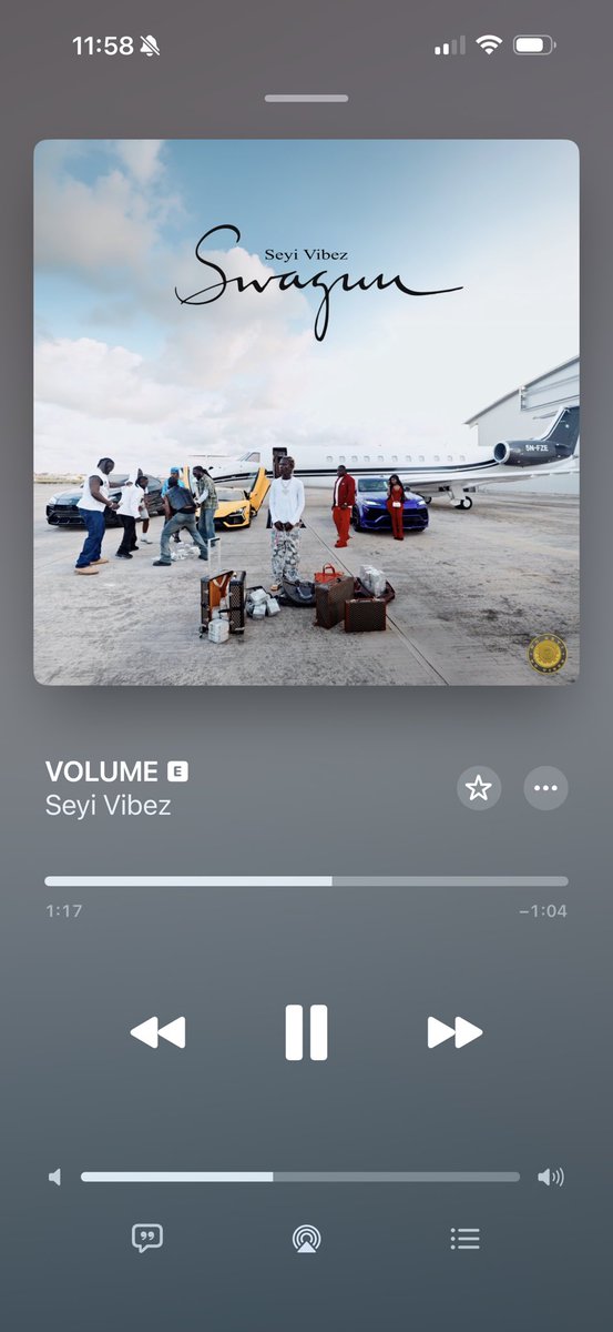 Olamide0fficial's tweet photo. Rate these songs on Seyi Vibez’s SWAGUU album 😍

• ILOME
• VOLUME
• PANSA
• ALUBARIKA https://t.co/SlpGvqvO6L