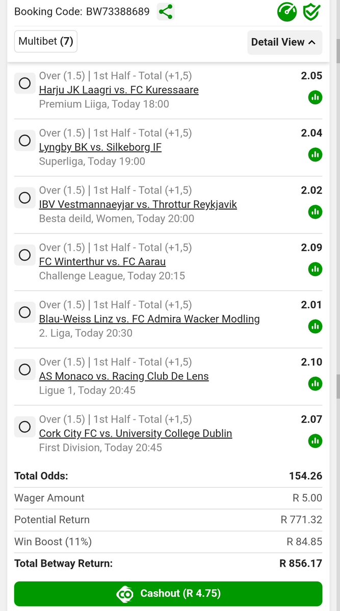 NgobeniAssist's tweet photo. Betway Code::BW73388689
I just placed a bet with Betway. Tap here to copy my bet or search for this booking code in the Multi Bet betslip BW73388689 https://t.co/FGXBKHRfV3
#Betway #betwaycode https://t.co/YE9j70VsVH