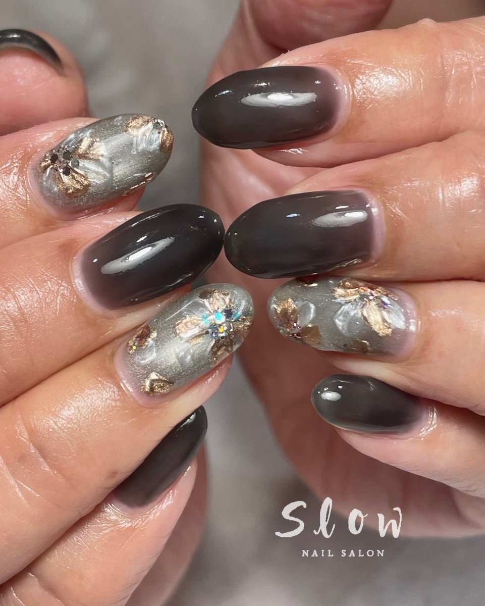 NailsalonSlow's tweet photo. 詳細はこちら↓（ネイルブック）
https://t.co/cqhrqrLhG5 https://t.co/gJDRaId5xI