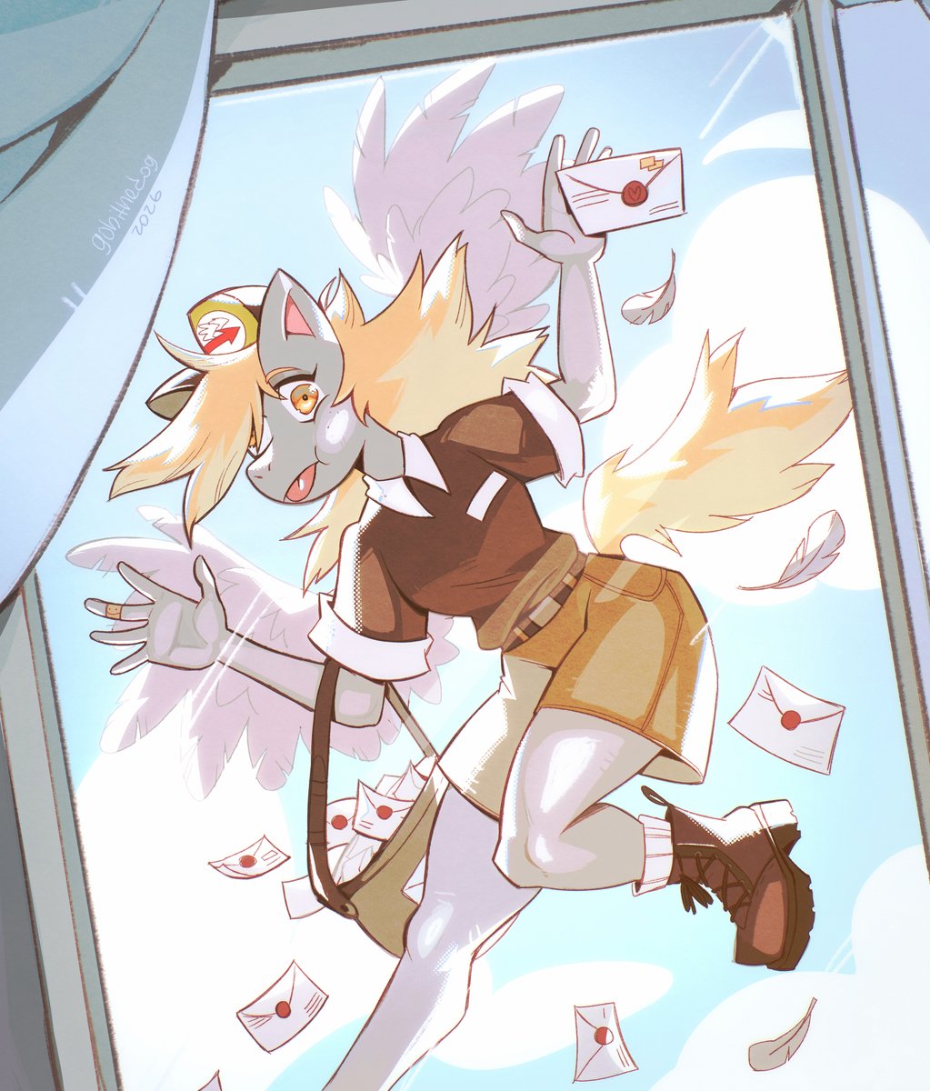 gobithedog's tweet photo. #derpyhooves #mlp 
here is your letter! https://t.co/2MImTuCQQz