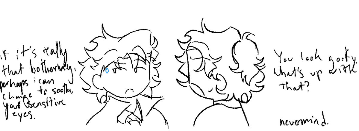 bupidgooner's tweet photo. some silly doodles i made of oomf's dbh au ☝Cuz i'm a chud. a fat one.

#jackpotcrashcourse https://t.co/nuaADU6lfe