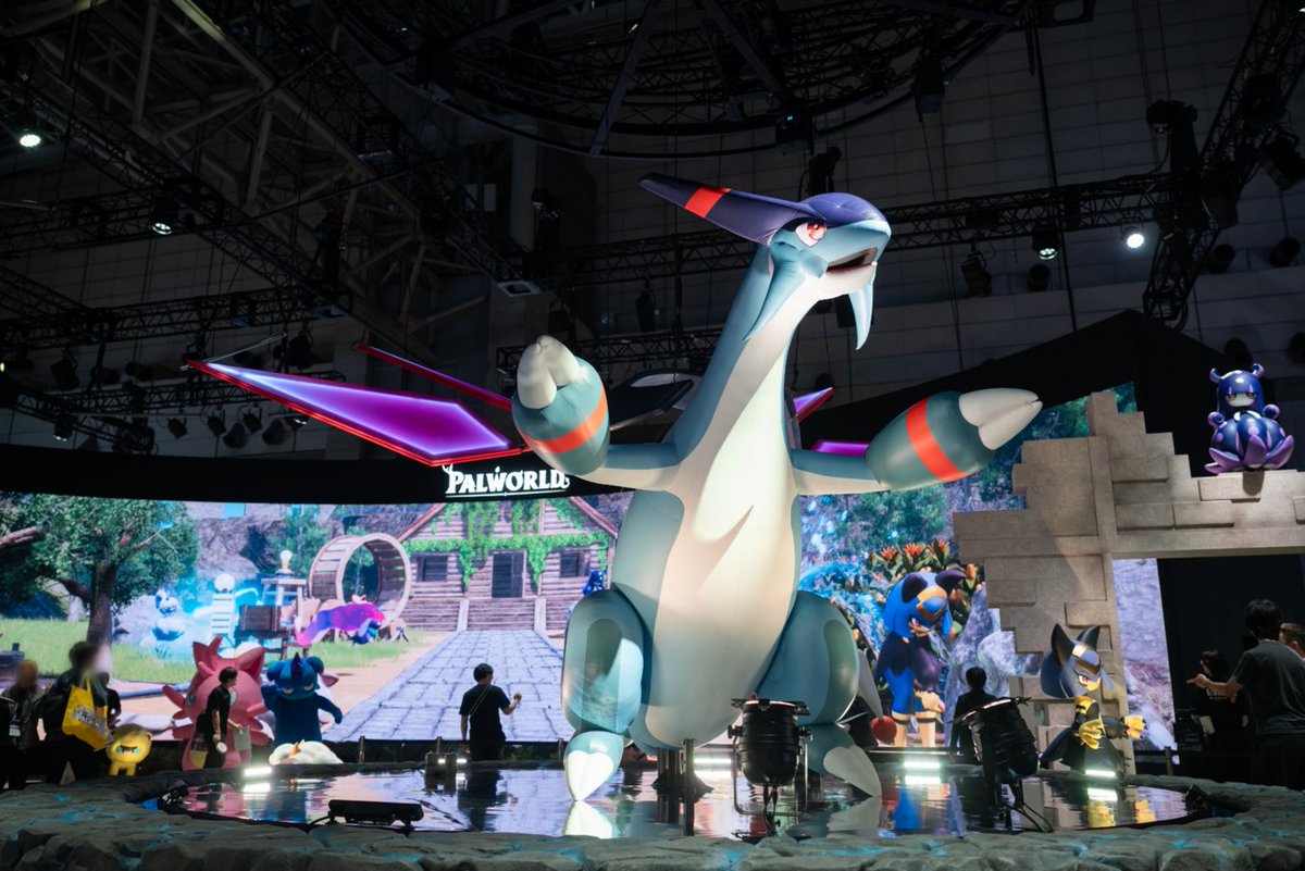 Palworld_JP's tweet photo. 🎮TGS2026 ビジネスデイ2日目終了！
ポケットペアブースへご来場いただき、ありがとうございました！

明日からはいよいよ一般公開日！
TGSへお越しの際は、ぜひポケットペアブースにお立ち寄りください！ https://t.co/iAJxI1DcVp