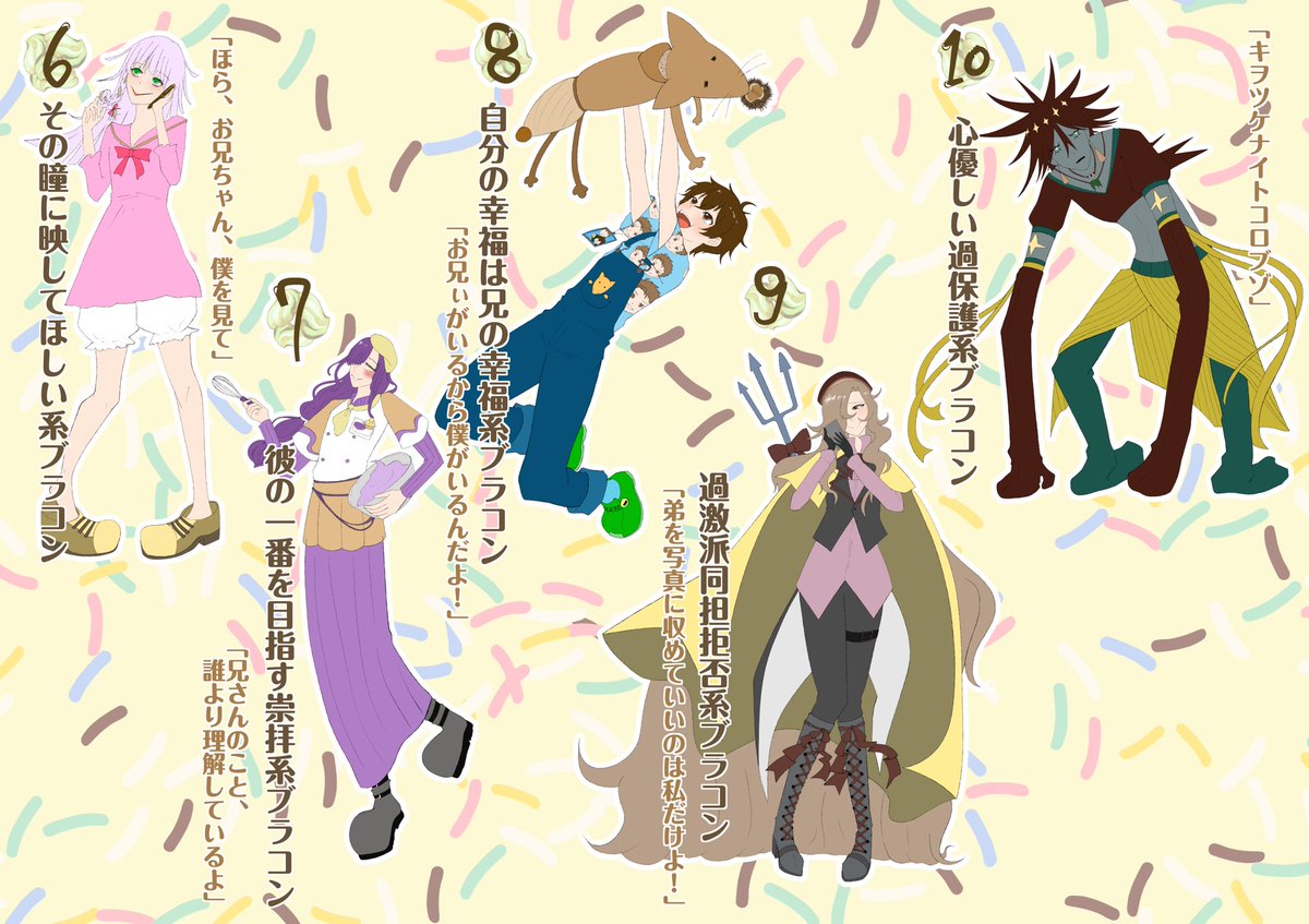 mo_zehu's tweet photo. のぎさん&amp;小倉豆さん主催の誰デザに参加させていただいております！鈴白デザはどれでしょうか、当ててみてください！ https://t.co/s5iaDqySjU