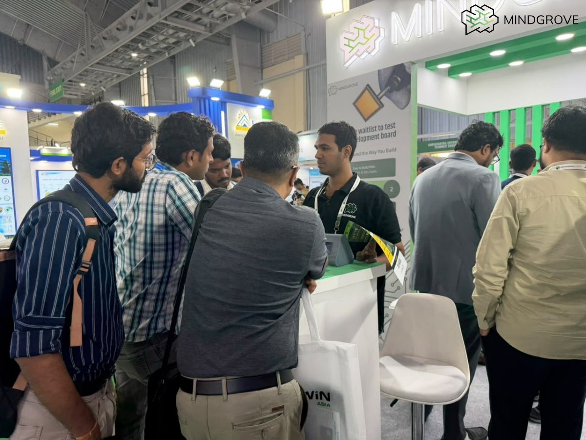 MindgroveTech's tweet photo. With S2401 getting closer to market, it was pretty special to finally have it out there for people to see and interact with.
Thanks to everyone who stopped by. See you at the next one.
#electronicaIndia #Semiconductors #EmbeddedSystems #Mindgrove https://t.co/SPNXZpD1GV