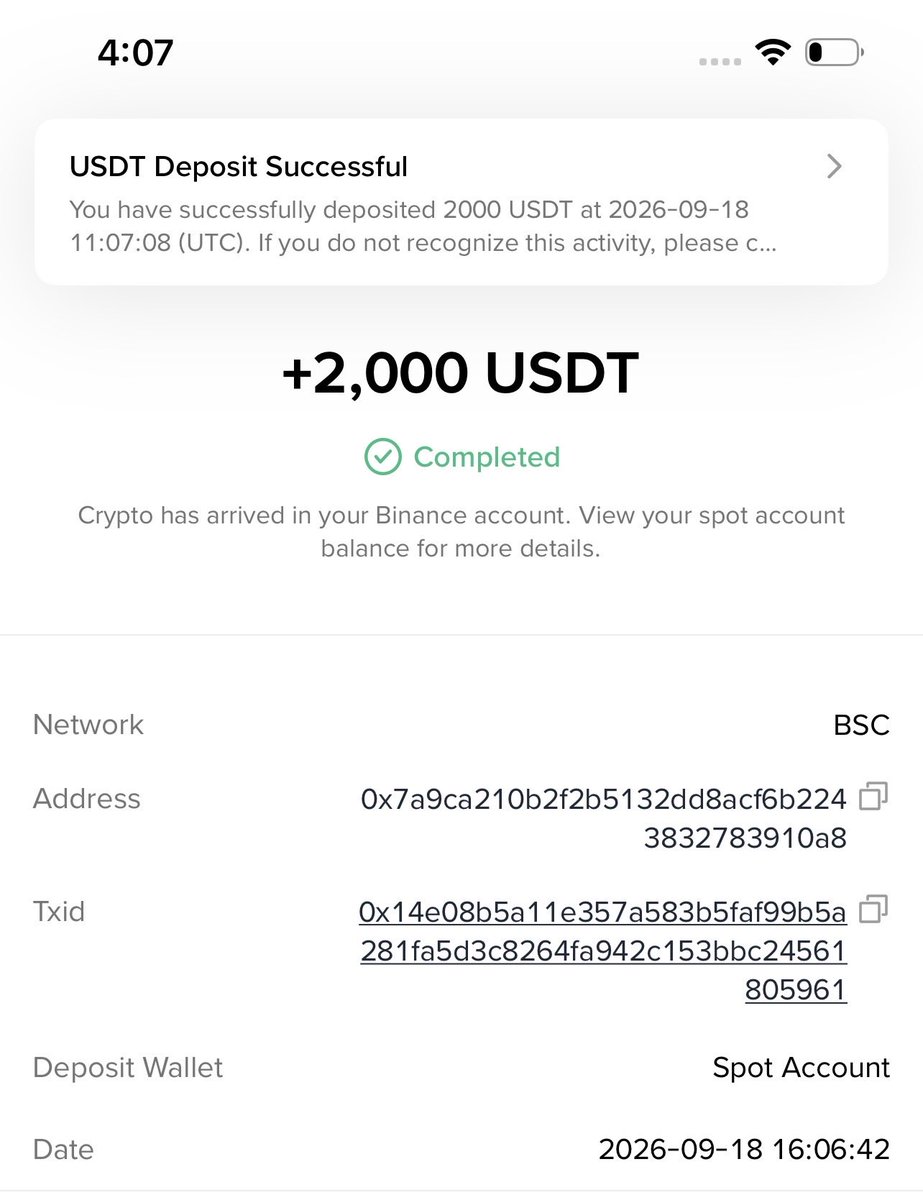 Zaynnode's tweet photo. Sending USDT Rewards to 10 lucky person today 💸

Just got 2,000 USDT Big Win from @Hertzflow_xyz, i’m sending it to my followers 🥳

Drop your EVM or SOL wallet address! https://t.co/tXtEzplaWe