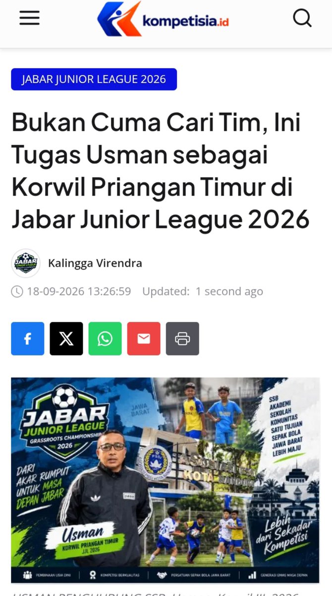 pangandaranism_'s tweet photo. Bismilah...
Pagawean deui,sing lancar aamiin๐คฒ๐ฝ
#jabarjuniorleague2026
#priangantimur
#sepakbola https://t.co/LhiDxMQZqT