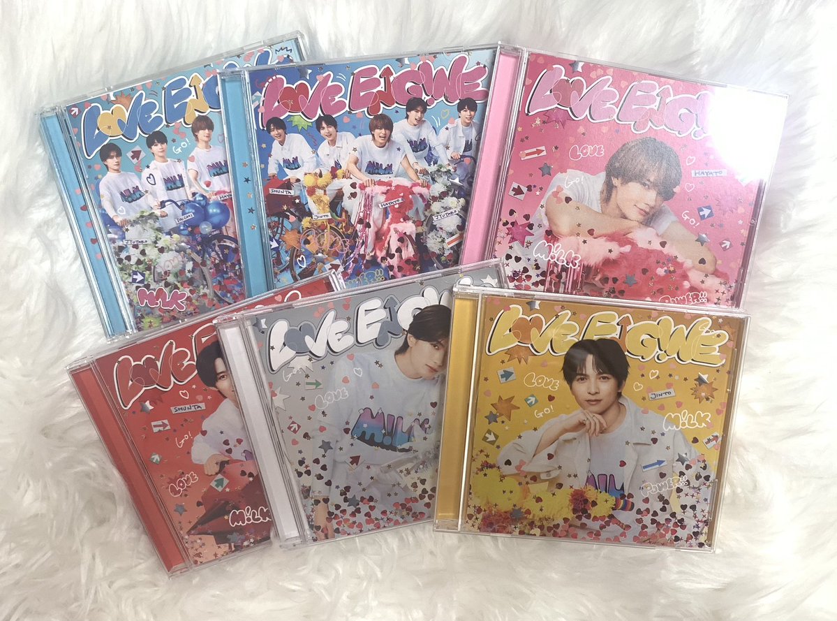 120115yj's tweet photo. M!LK LOVE ENG!NE  お譲り致します。
　
【求】買取
CD（開封済み、トレカシリアルなし）0.05/枚
初回、通常、吉田は複数枚あり

トレカ ※金額相談

💖複数枚購入いただける方優先

※詳細は画像ご確認ください。
#MILK交換　#MILK譲 https://t.co/zg0uJVml9k
