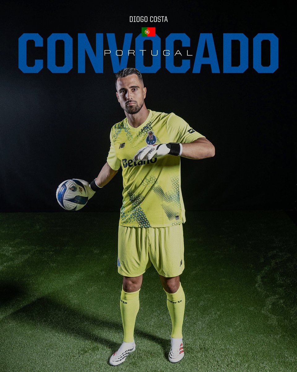 FCPorto's tweet photo. Diogo Costa chamado à seleção nacional ⚽
🇵🇹 🆚 País de Gales, Noruega, Dinamarca, e novamente a Noruega, no Estádio do Dragão https://t.co/GWDgeMzQal