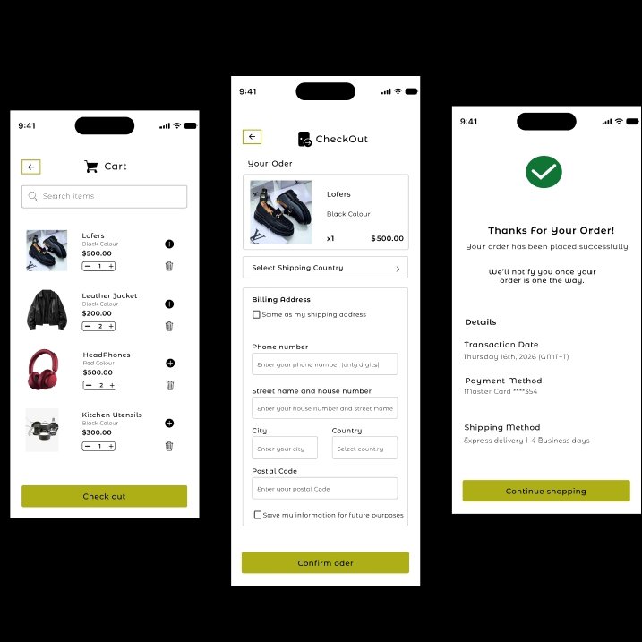 Blaise_UI's tweet photo. UI Challenge — Day 03 🎨

Designed a simple and user-friendly Checkout Screen focused on clarity, smooth navigation, and an easy purchasing experience.

One screen closer to becoming a better UI/UX designer. 🚀

 @TechCrushHQ @JoshOpaleke 
#productdesigning #UIUX #Userinterface https://t.co/eum5o8E973