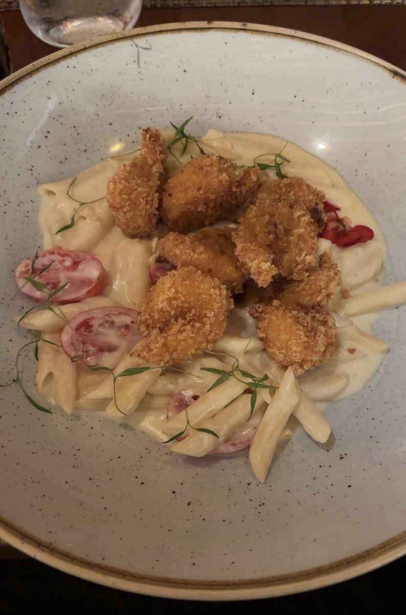 GoddessxRani's tweet photo. Sharing another yummy meal from my trip 🍤 🍝 https://t.co/Uf9QhUoZSe