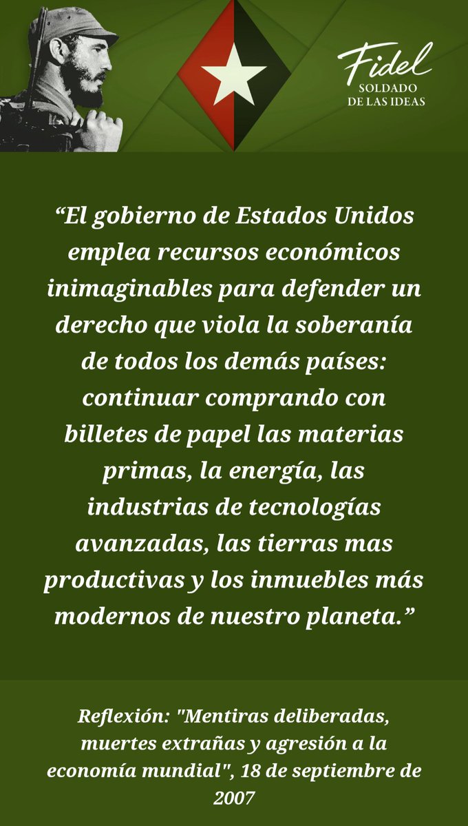 ExtensionCMW's tweet photo. #100AñosConFidel #TumbaElBloqueo https://t.co/M0Ymuzdx8r