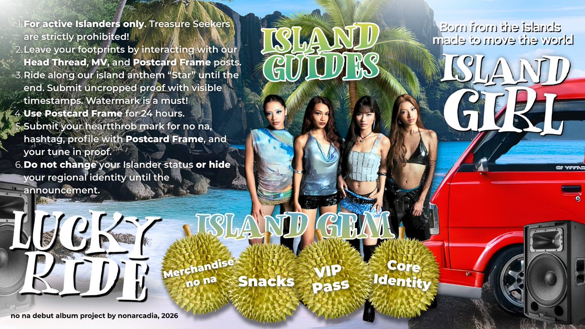 nonaarcadia's tweet photo. @nonarcadia ᅠ
🔊  𝘽𝙀𝙀𝙋 𝘽𝙀𝙀𝙋.ᐟ The angkot has arrived with something special on board. Hop in and see if luck is on your side today before the party reaches its final stop. One little stop could lead you to a sweet surprise from 𝗻𝗼 𝗻𝗮. ☆
ᅠ https://t.co/KBvwvEkBk3