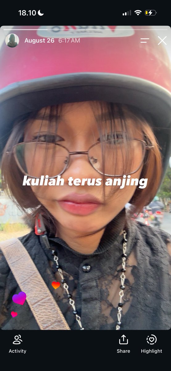 lilyterlelap's tweet photo. penting kuliah cok https://t.co/MjSfFsdp3z