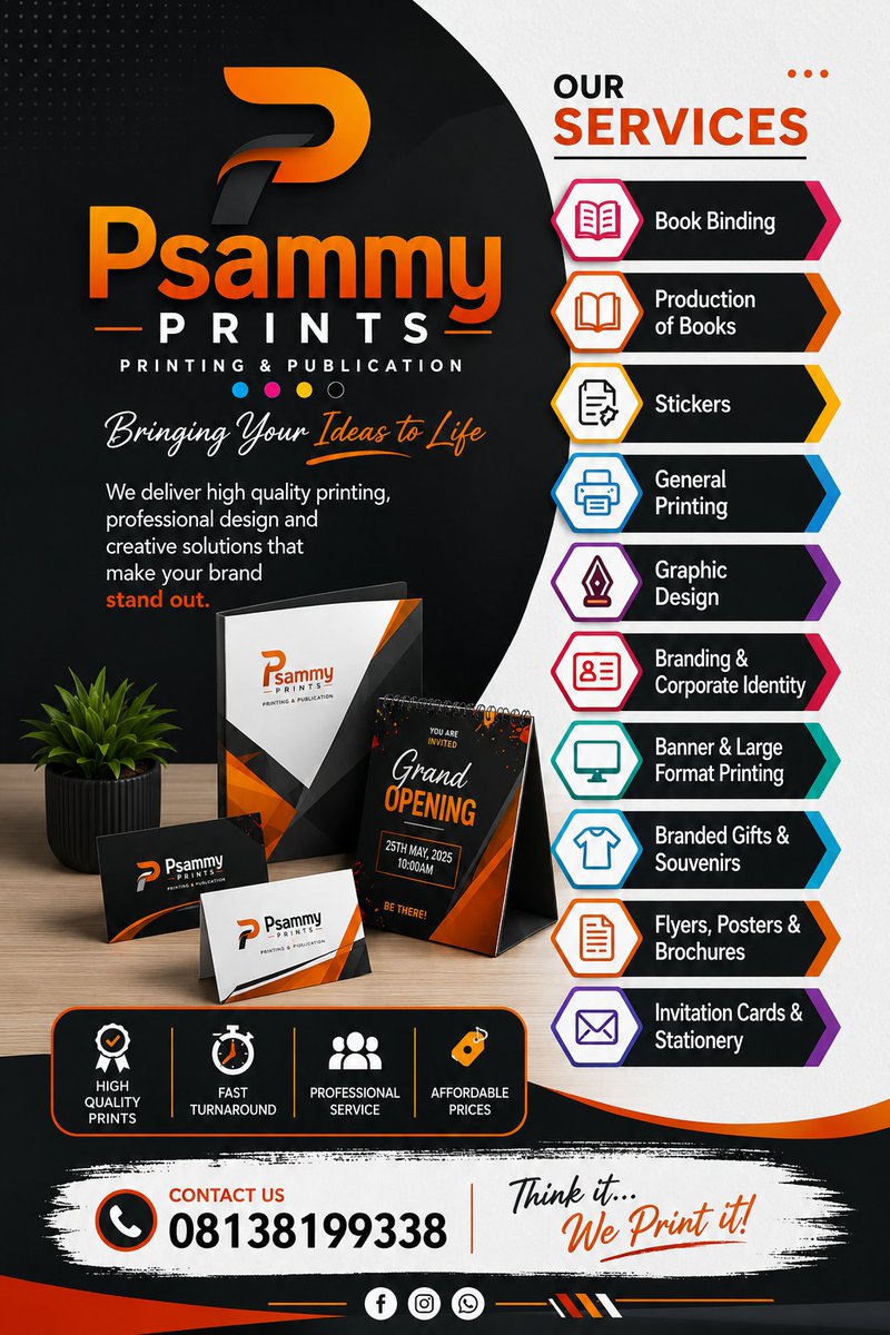 Psammy2404's tweet photo. In a world of Copies, We are the Original Printing Experts! https://t.co/UV6RgdZo1z