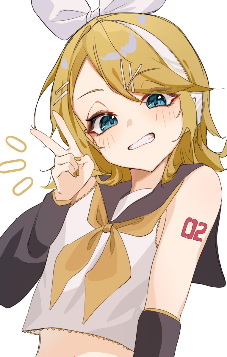 yoshinani_taro's tweet photo. ピースっ‼️
#鏡音リン https://t.co/5V0SUJveLZ