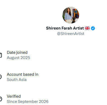rowlandbaldrick's tweet photo. @ShireenArtist another false account - why not post something honest instead of pretending you are something you are not https://t.co/AXx0lQMEY8