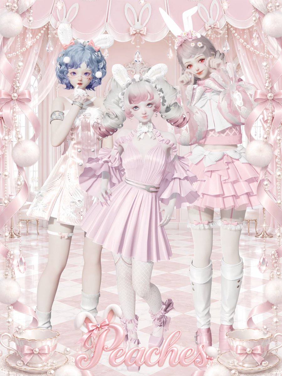 p_ach_kira's tweet photo. ⋈・。・。⋈・。・。⋈・。・。⋈

𓊆  P e a c h e s 🎀 𓊇

Peaches bunny 🐇💕

月見🌕の季節⋈∗︎*ﾟ

あなたのうさぎコーデも
よかったら見せてね♡

⚠︎ AI背景使用してます ⚠︎

🎀

#ももちゃんずの記録 
#キラパラ #きらめきパラダイス 

⋈・。・。⋈・。・。⋈・。・。⋈ https://t.co/eYFvWdY1TQ