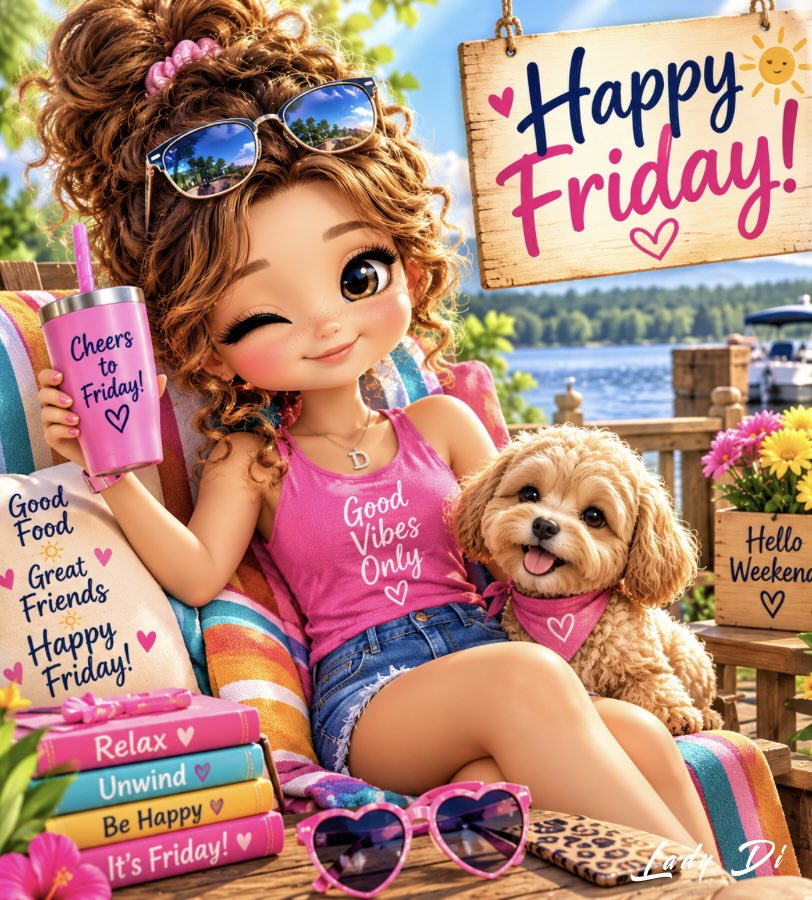 _LadyDi_'s tweet photo. ๐๐ Good morning & HAPPY FRIDAY! ๐๐ฅณ Letโs kick off the day with smiles, good vibes & a little weekend excitement! ๐๐ธ
Have a fabulous Friday! ๐๐
Di โก
#HappyFriday #GoodMorning #FridayVibes #HelloWeekend ๐๐ https://t.co/KEzJkV9Uk6