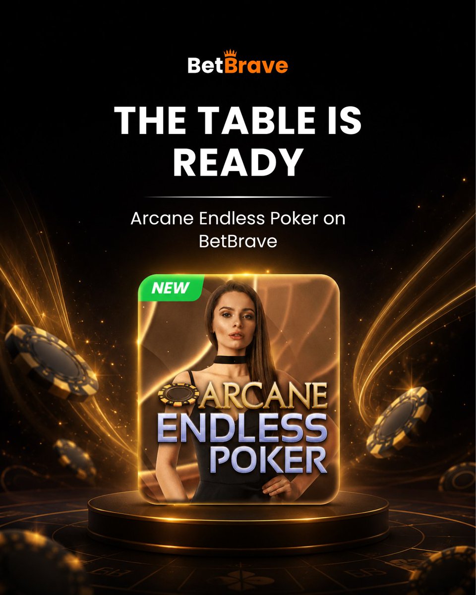 BetbraveOffical's tweet photo. The table is ready. 

Play Arcane Endless Poker on BetBrave and see where the game takes you.
🔗https://t.co/Q7YYdNhz7f

#onlinecasino #casinolife #onlinegaming #betbrave #onlinecasino #onlinepoker https://t.co/05T1zCoB53