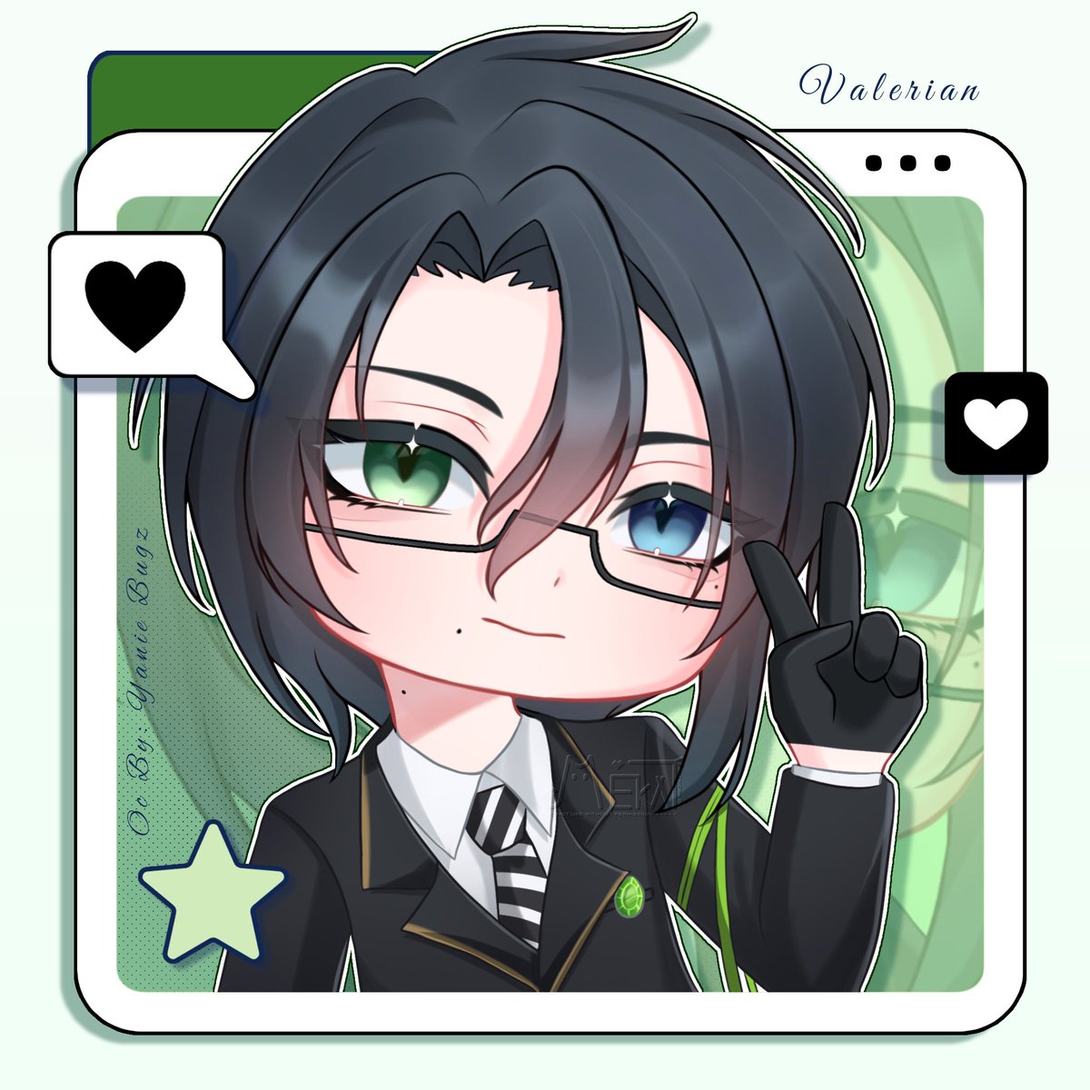 Ka_MekaHenio's tweet photo. 💚 Art trade w my friend Yanie Bugz (fb)

YCH Cms: https://t.co/VvNUHdSNa9

#smallartist #artmoots #digitalart  #ibispaintx #chibi https://t.co/ZDimTUNYPz