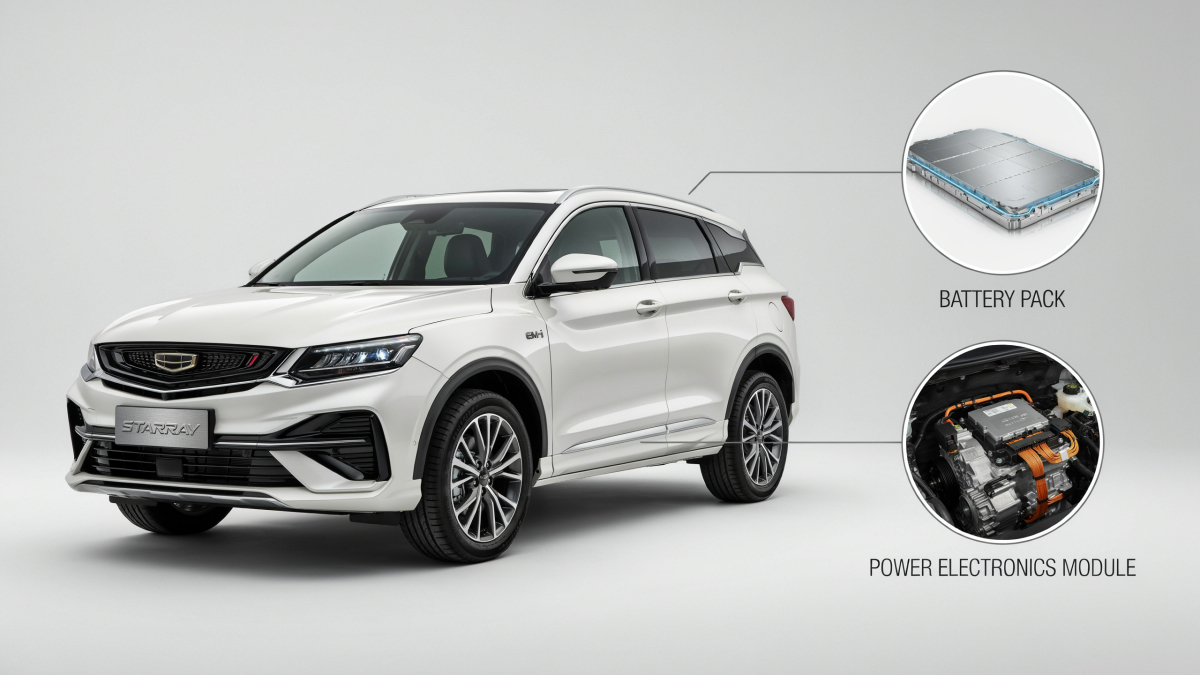 evfuturenews's tweet photo. Geely’s STARRAY EM-i sets a GUINNESS WORLD RECORDS™ title, driving Sydney-Melbourne coast with zero refueling or recharging. A leap for plug-in hybrid efficiency! #EVEngineering #PlugInHybrid

[2] https://t.co/fyMEnmzlAR