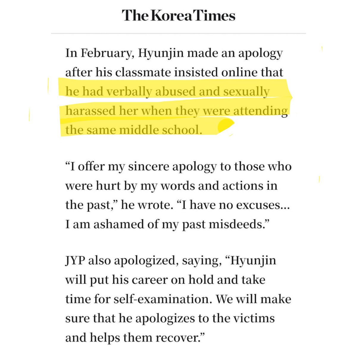 searanettes's tweet photo. but guess who got a bully scandal, not sy 🤷‍♀️ https://t.co/dJaBffmqZc