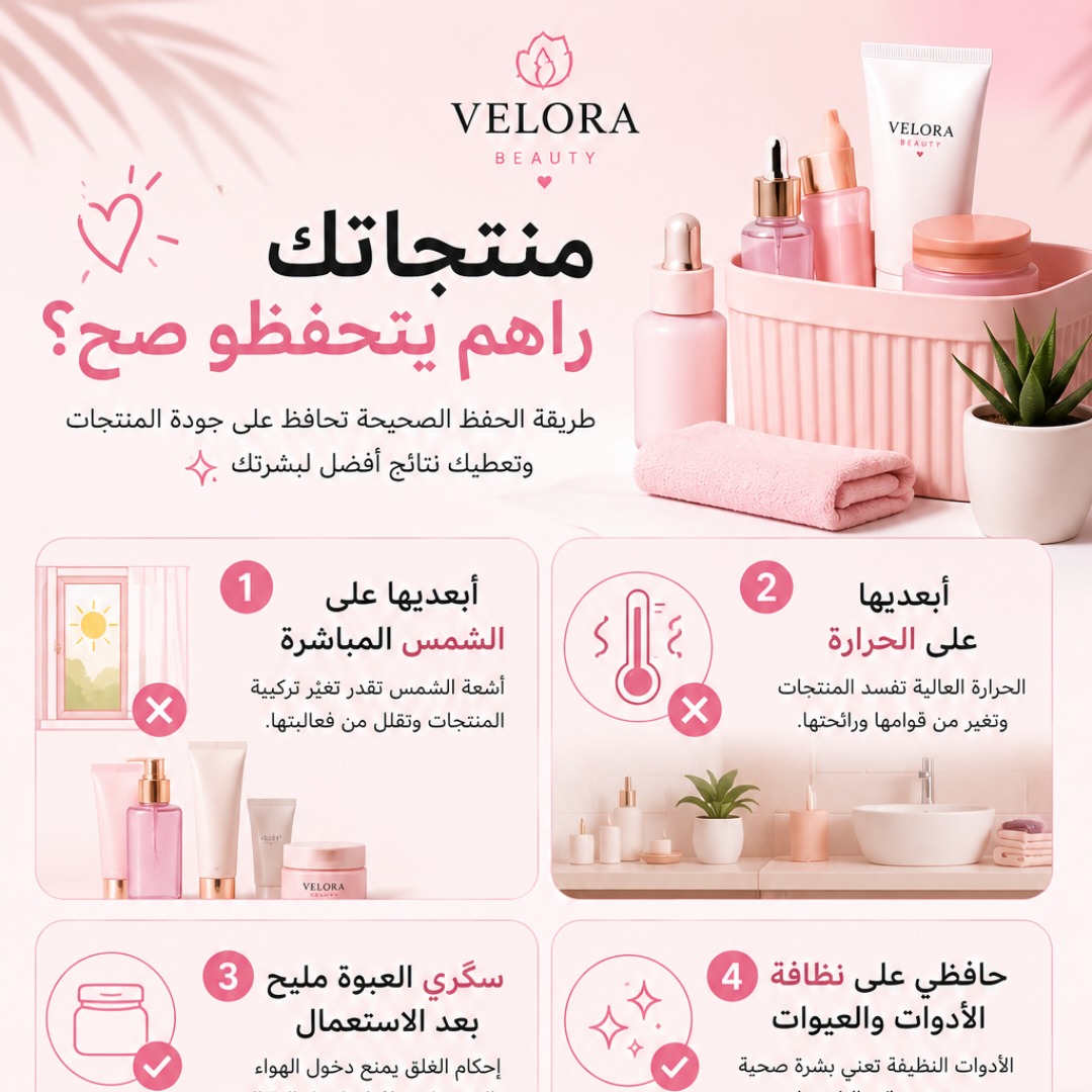 DelmaSwamph1's tweet photo. Are you storing your skincare products properly? To preserve their quality and effectiveness
Keep them away from direct sunlight, avoid excessive heat, close containers tightly after use, and keep tools and packaging clean. Caring for your products https://t.co/naK0ZUxNIM
