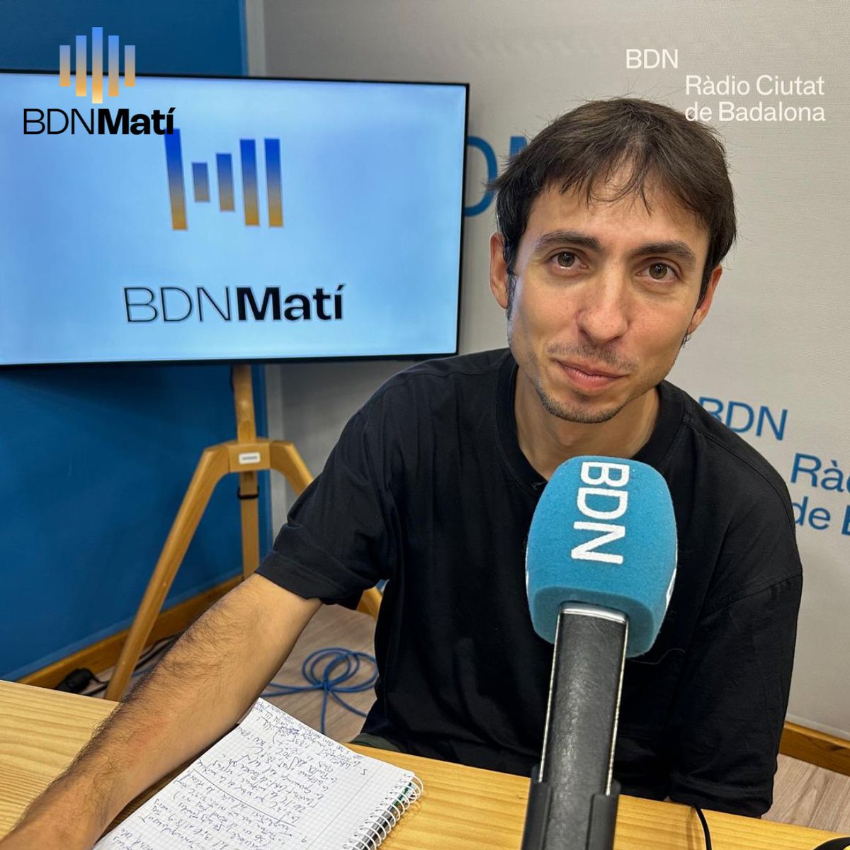 BadalonaMati's tweet photo. El periodista especialitzat en dades de l'Agència Catalana de Notícies, @enGuifre, ha analitzat les temperatures de rècord que s'han registrat durant l'estiu a #Badalona.

Escolta-ho! https://t.co/v9kLFa68Dd

#BDNMatí @bdncom https://t.co/O3bkmnr2J6