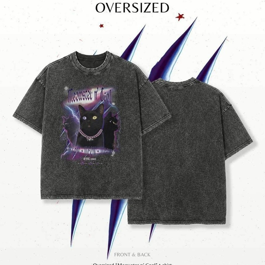 taigo_official's tweet photo. ANTI HUMAN Meowster n’cool oversize t-shirt のpreorder再開，絶対にお見逃しなく
https://t.co/ODPa2gvAJY
#antihuman https://t.co/TZiqJRhfq7